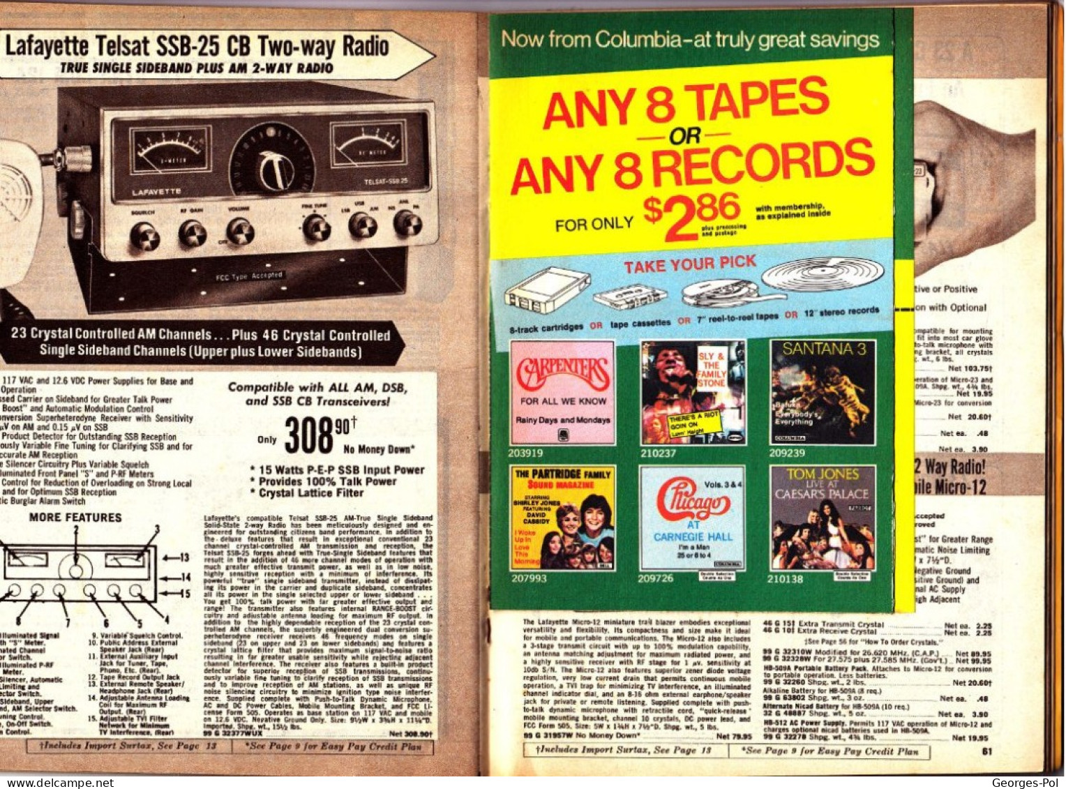 LAFAYETTE Radio Electronics. Catalogue 1972, 120 Pages - Littérature & Notices