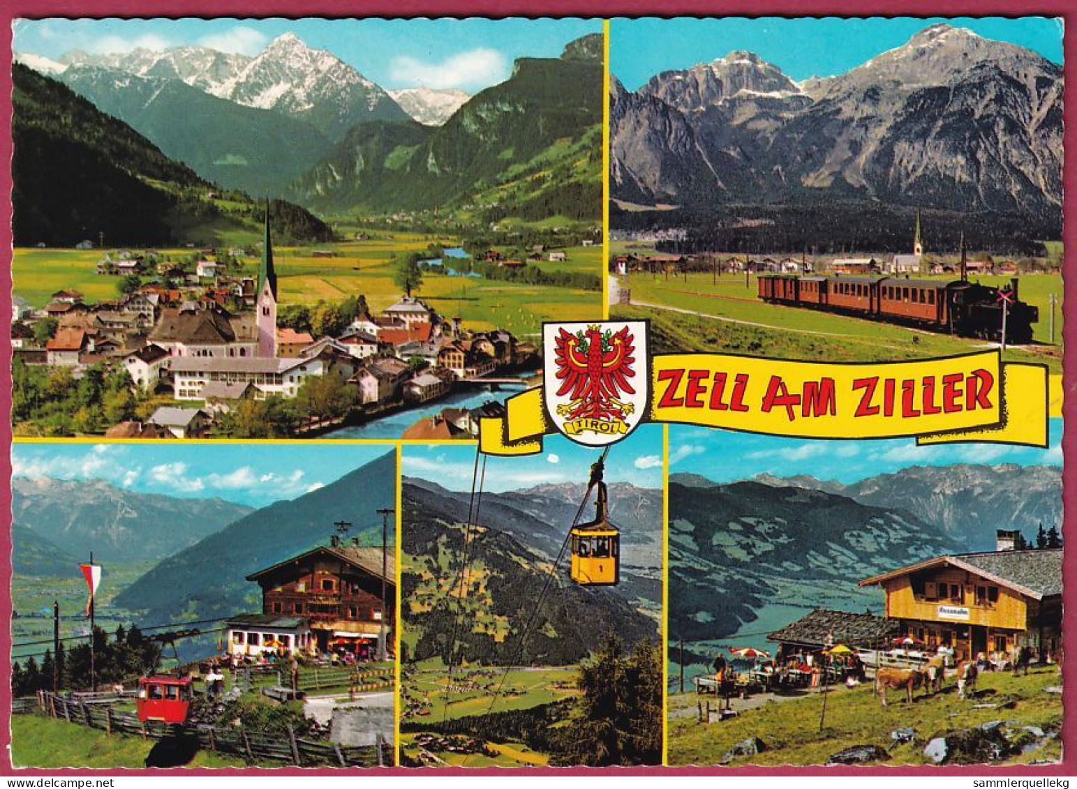 AK: Zell Am Ziller, Ungelaufen (Nr. 4804) - Zillertal