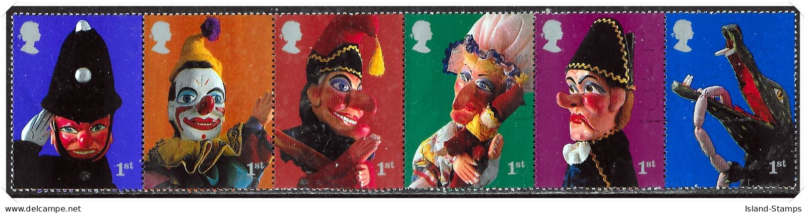 2001 Punch & Judy Fine Used Hrd3a - Used Stamps