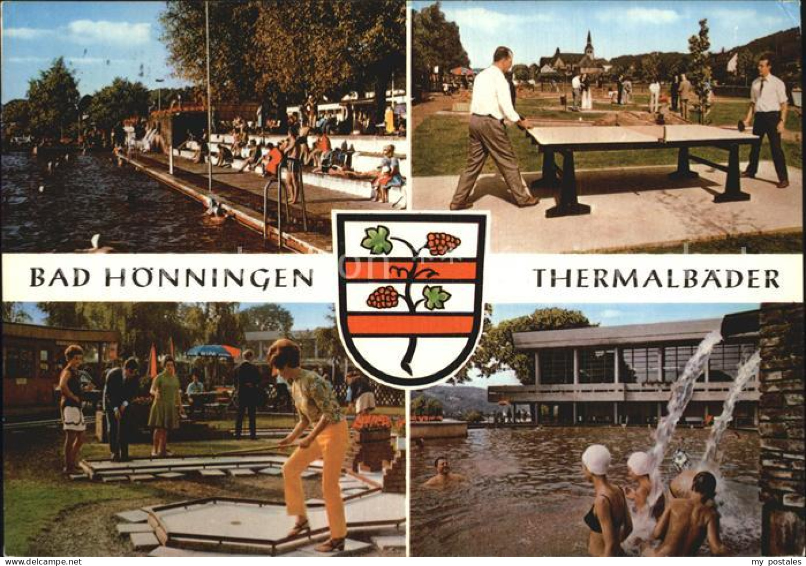 72572725 Bad Hoenningen Schwimmbad Minigolf Tischtennis Thermalbad Bad Hoenninge - Bad Hönningen