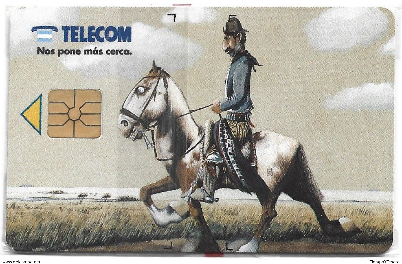 Phonecard - Argentina, Gaucho, Telecom, N°1067 - Argentine