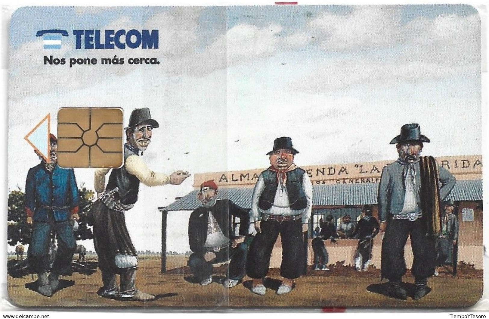 Phonecard - Argentina, Gauchos 2, Telecom, N°1069 - Argentina