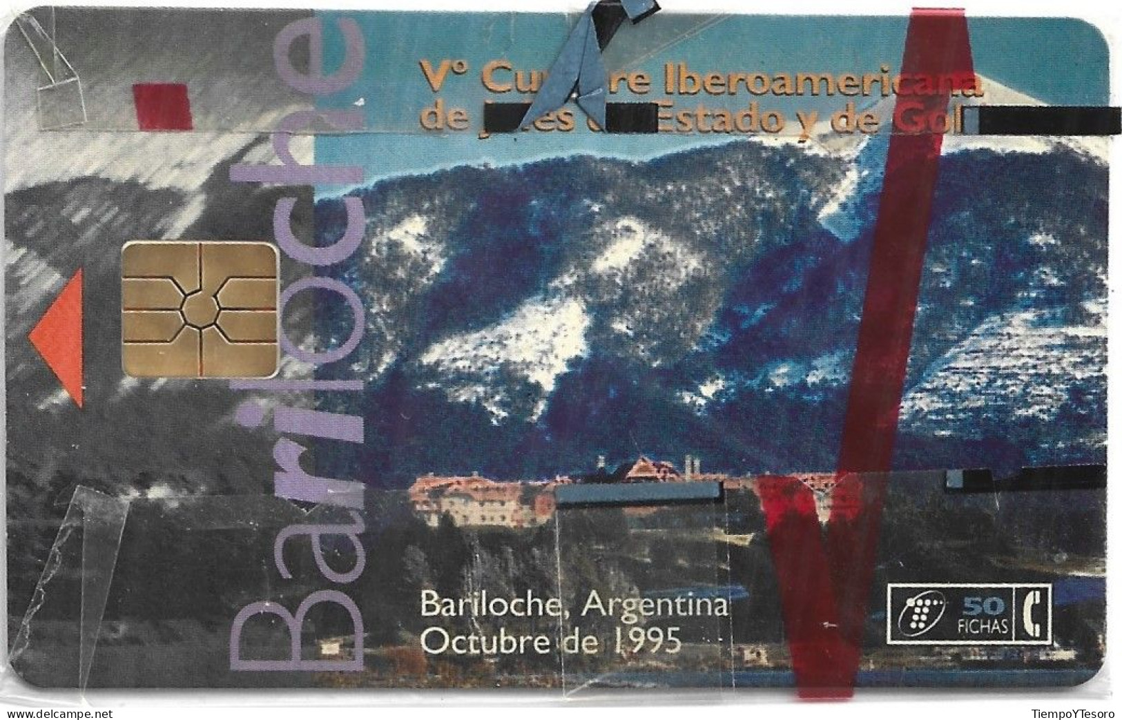 Phonecard - Argentina, Bariloche, Telefónica, N°1070 - Argentinien