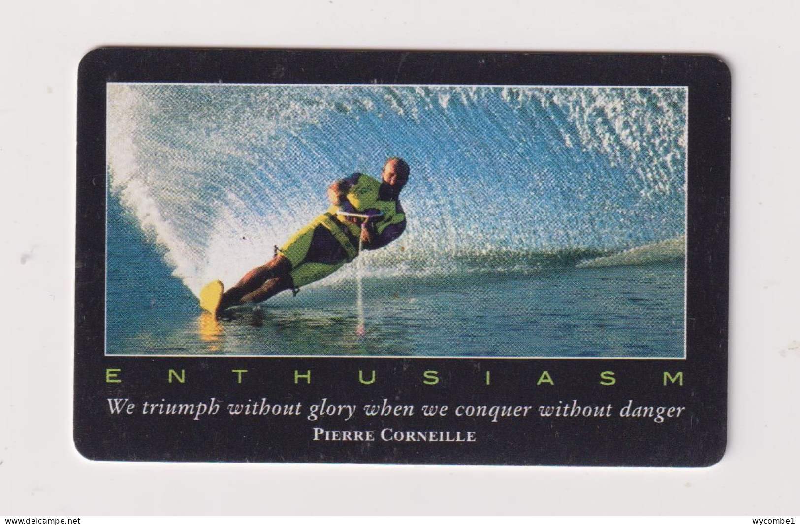 SOUTH  AFRICA - Water Skiing Chip Phonecard - Suráfrica