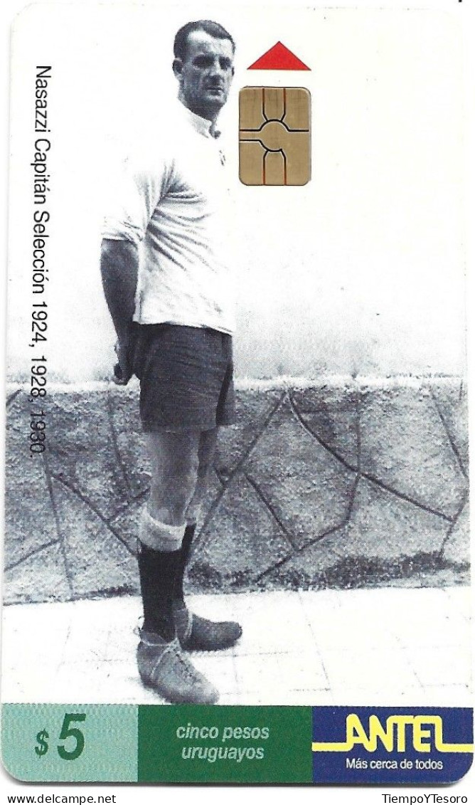 Phonecard - Uruguay, Uruguayan National Team Captain, Antel, N°1072 - Uruguay