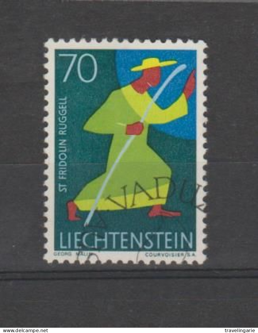 Liechtenstein 1967-71 Saint Fridolin 70R  ° Used - Oblitérés