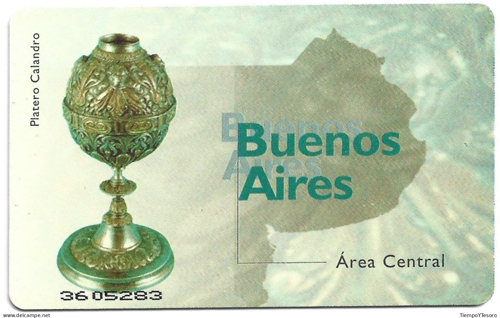 Phonecard - Argentina, Buenos Aires, Telefónica, N°1077 - Argentinië