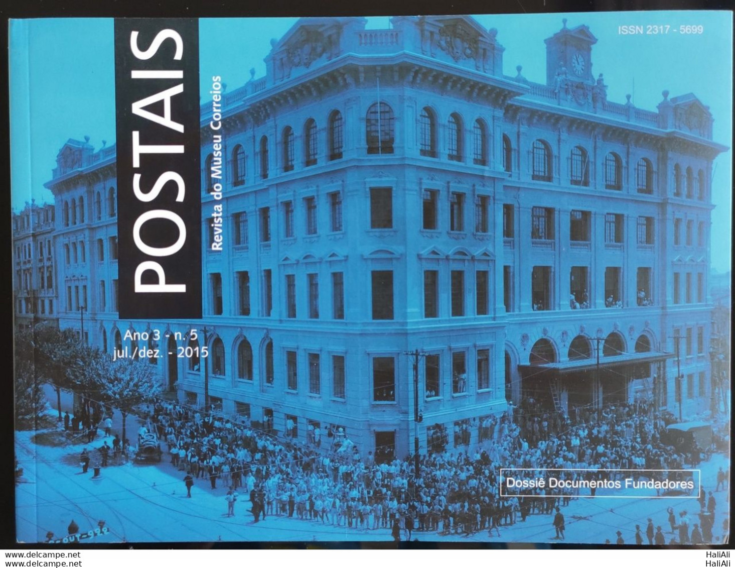 Magazine Stamps Revista Postais Year 3 Vol 5 2015 - Andere & Zonder Classificatie