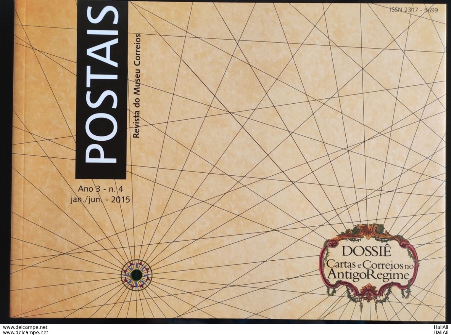 Magazine Stamps Revista Postais Year 3 Vol 4 2015 - Otros & Sin Clasificación