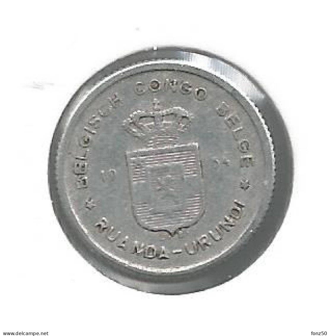 CONGO - BOUDEWIJN * 50 Cent 1954 * Nr 12616 - 1951-1960: Baudouin I