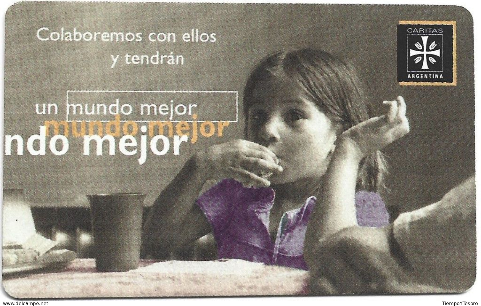 Phonecard - Argentina, Caritas Argentina, Telefónica, N°1078 - Argentine