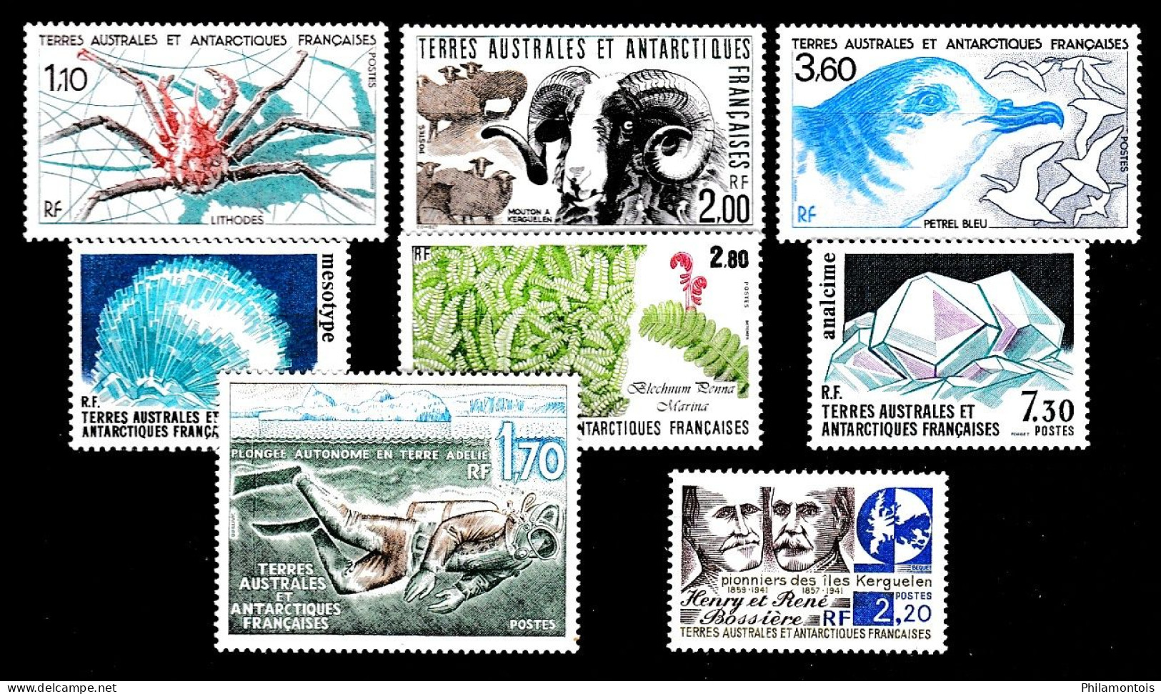 1989 (Poste) - 140 à 147 - Complet 8 Valeurs - Neufs N** - Très Beaux - Volledig Jaar