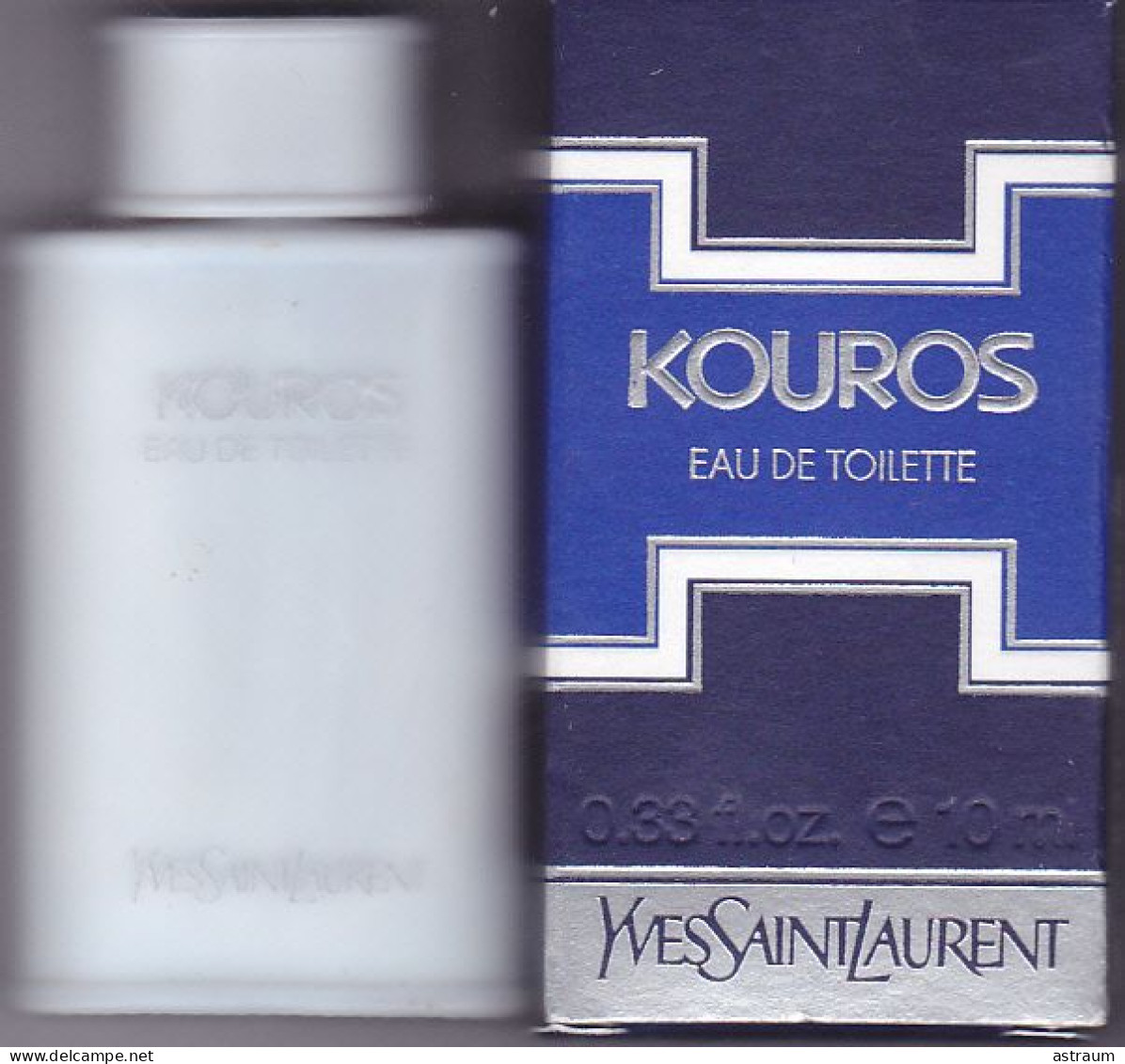 Miniature Vintage Parfum - Yves St Laurent - EDT - Kouros - Pleine Avec  Boite 10ml - Miniatures Femmes (avec Boite)