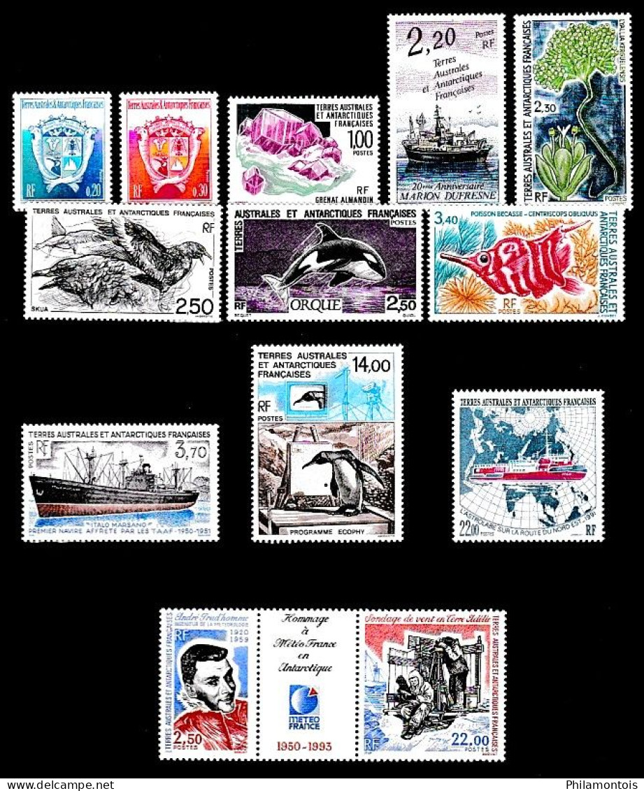 1993 (Poste) - 171 à 183 - Complet 13 Valeurs - Neufs N** - Très Beaux - Volledig Jaar