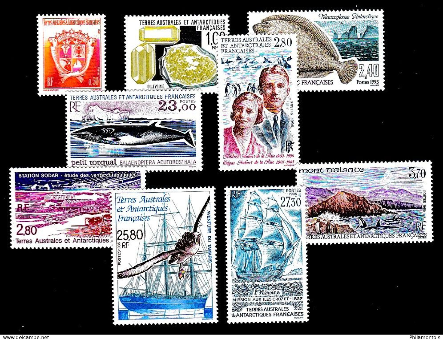 1995 (Poste) - 194 à 202 - Complet 9 Valeurs - Neufs N** - Très Beaux - Komplette Jahrgänge