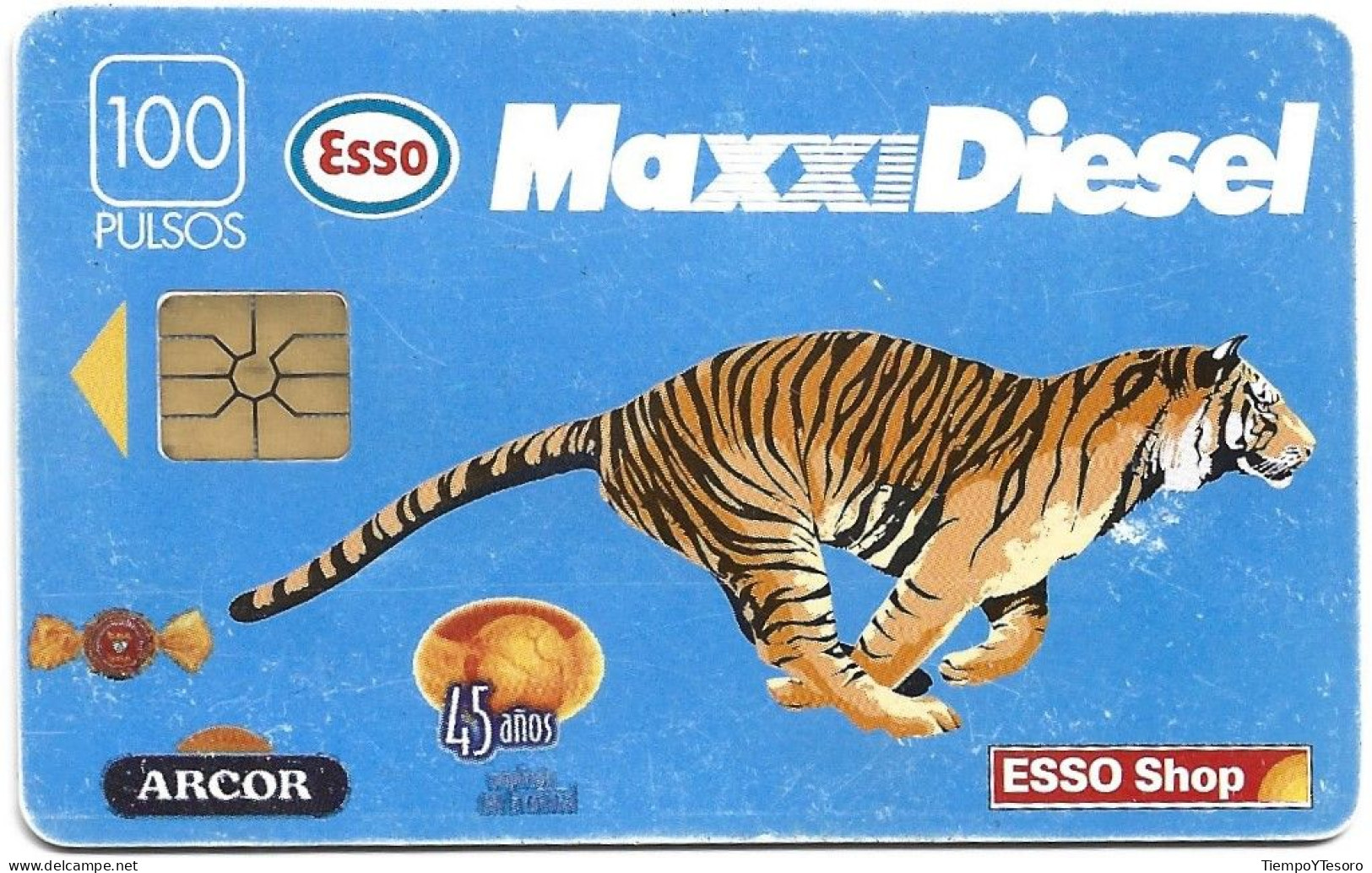 Phonecard - Argentina, MaxxiDiesel, Esso, N°1082 - Argentine