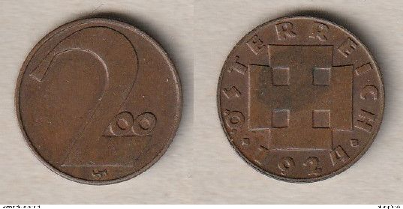 02224) Österreich, 200 Kronen 1924 - Autriche