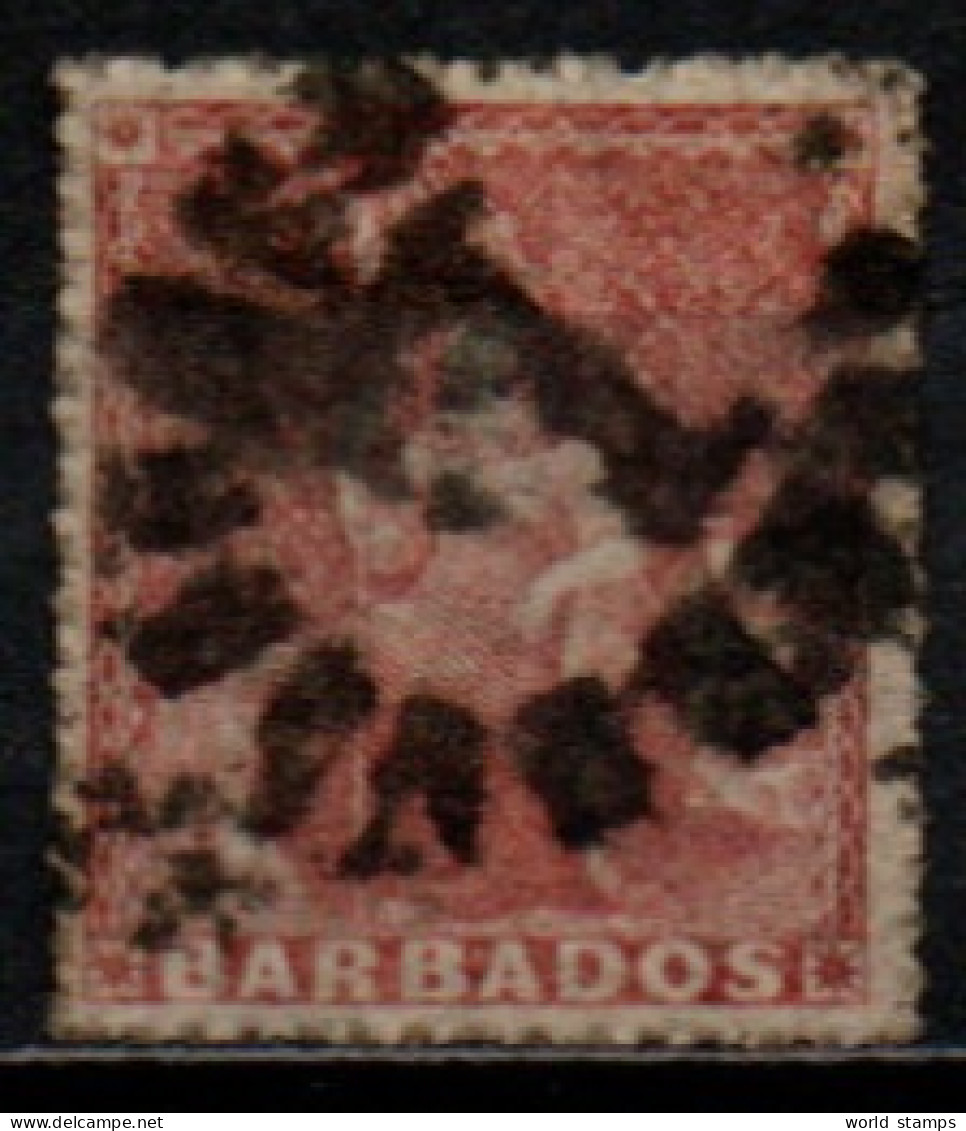 BARBADE 1861 O - Barbados (...-1966)