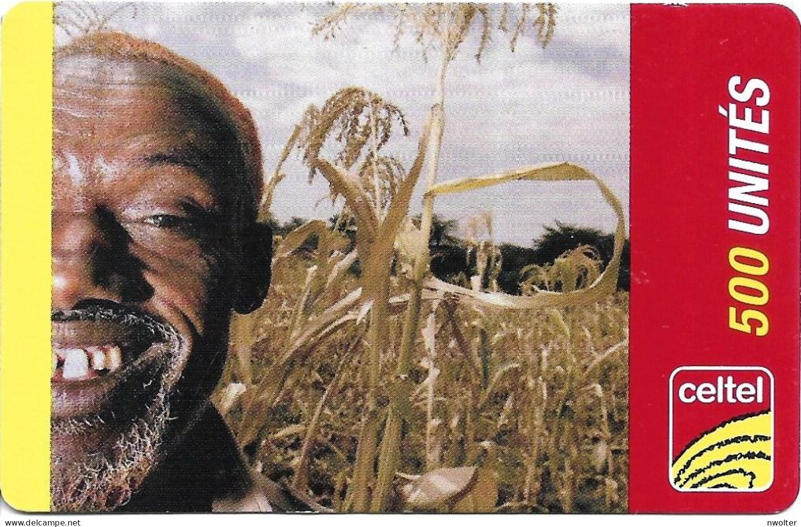 @+ CONGO (RDC) - Celtel - Old Man - Code RDC 500U - 31/12/2006 - Kongo