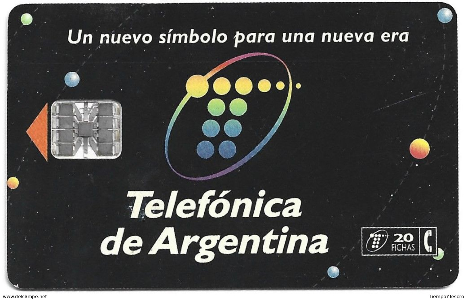 Phonecard - Argentina, New Logo 1, Telefónica, N°1092 - Argentinië