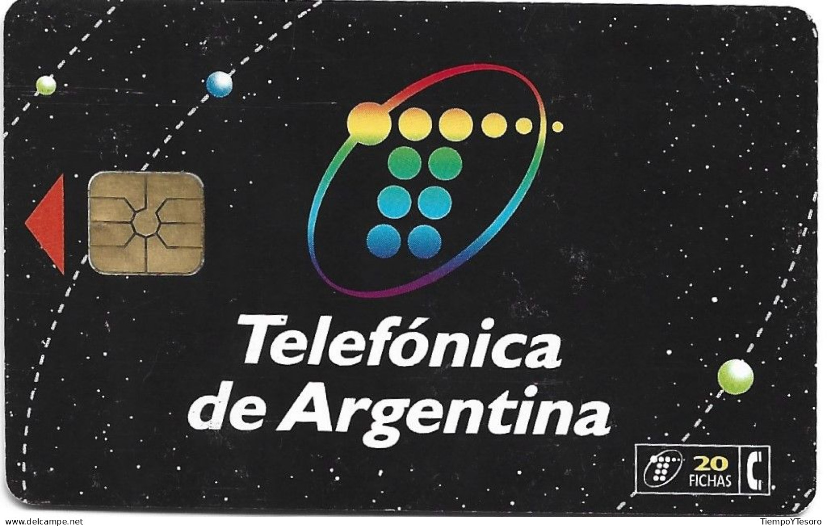 Phonecard - Argentina, New Logo 3, Telefónica, N°1095 - Argentine