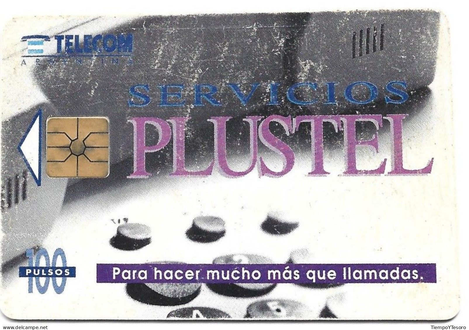 Phonecard - Argentina, Plustel, Telecom, N°1096 - Argentina