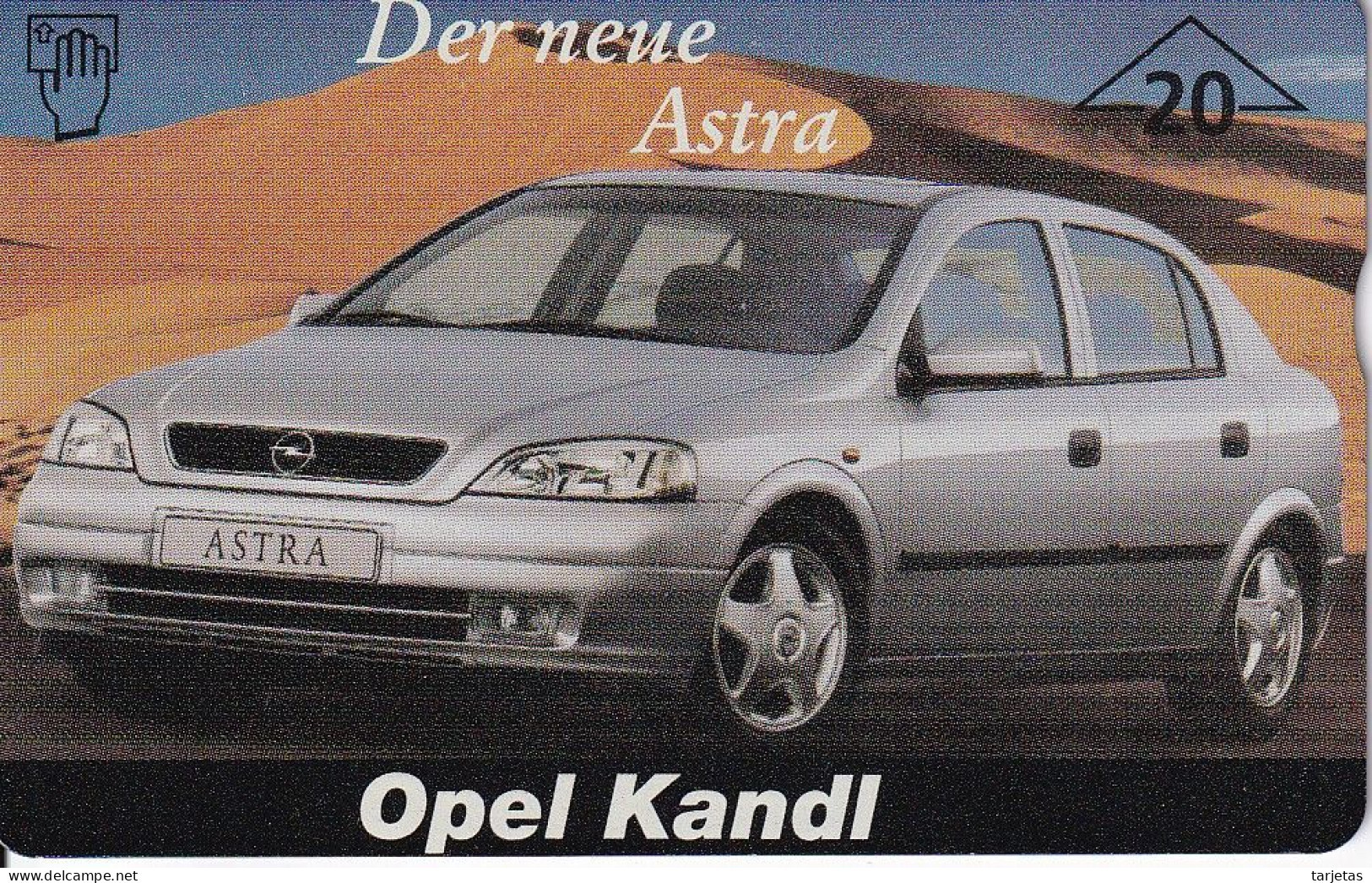 F-275 TARJETA DE AUSTRIA DE UN COCHE OPEL KANDL  DUMMY - Austria