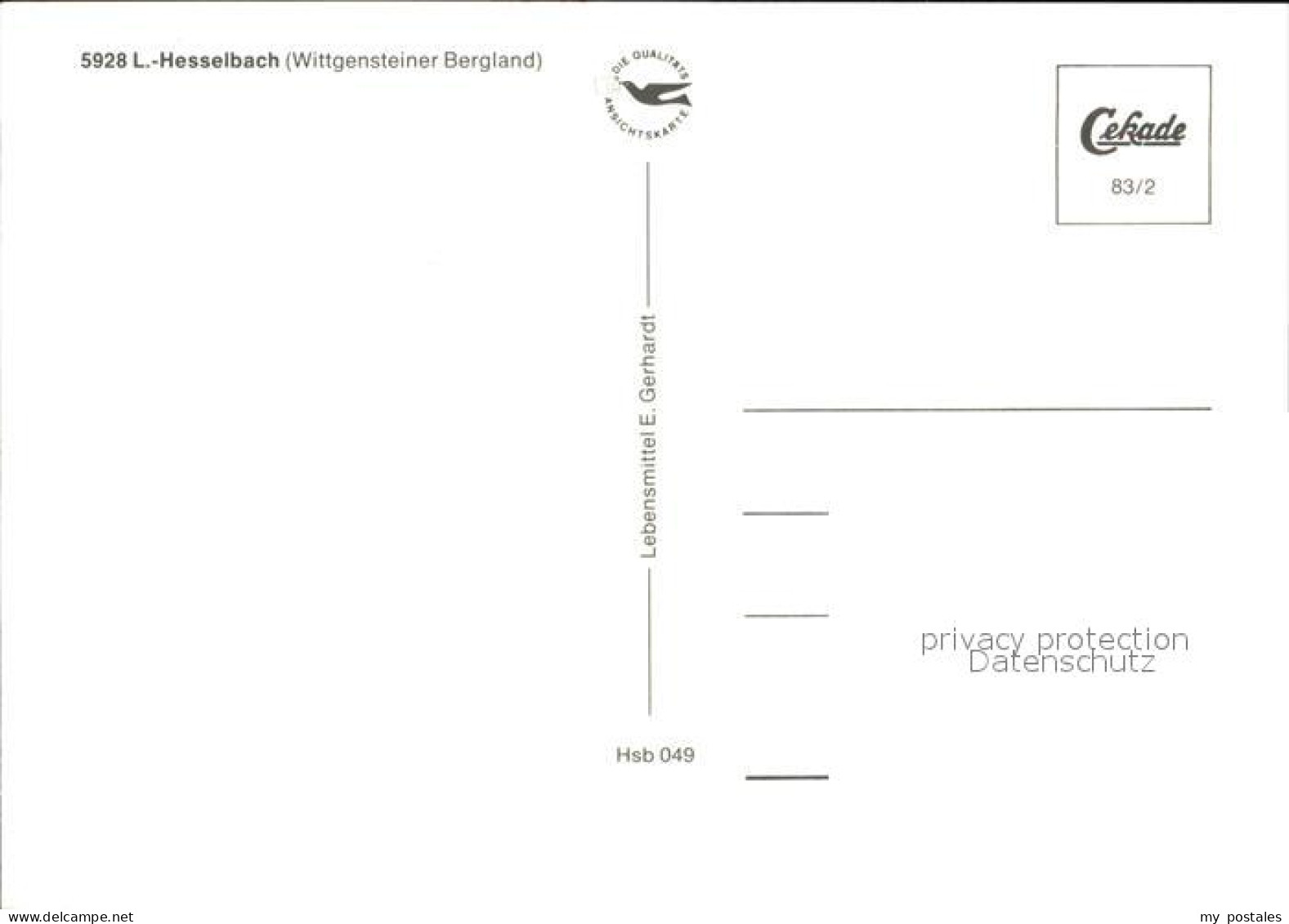 72565753 Hesselbach Wittgenstein  Hesselbach Wittgenstein - Bad Laasphe