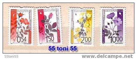 2006  Flora / Flowers  Roses  4v-MNH Bulgaria/Bulgarie - Ongebruikt