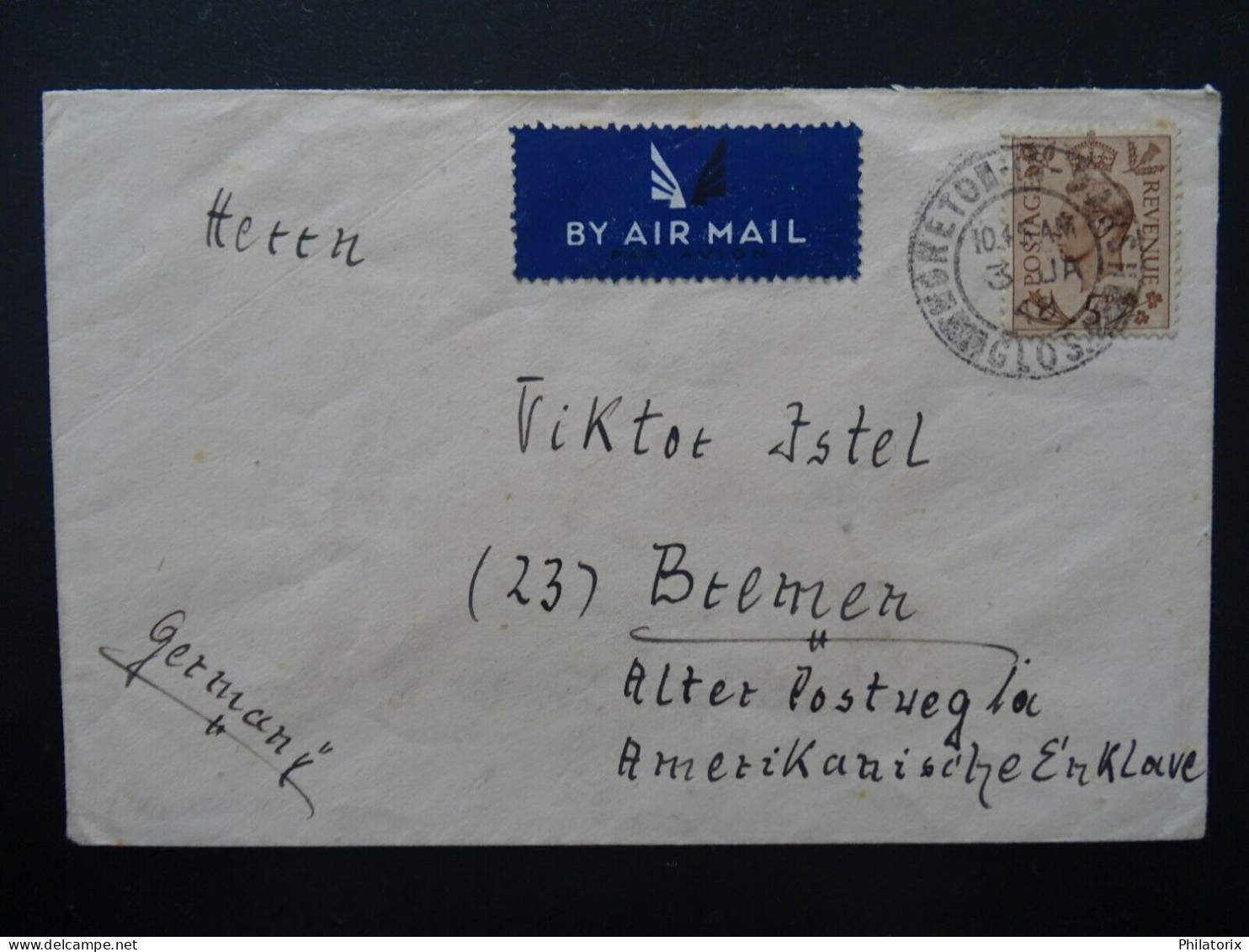 Großbritannien / GB 205 , Brief - Usati