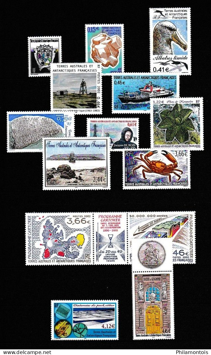 2002 (Poste) - Lot De Timbres - Tous Différents - VF : 22,50 € - Neufs N** - Très Beaux - Vendu Sous Valeur Faciale. - Full Years