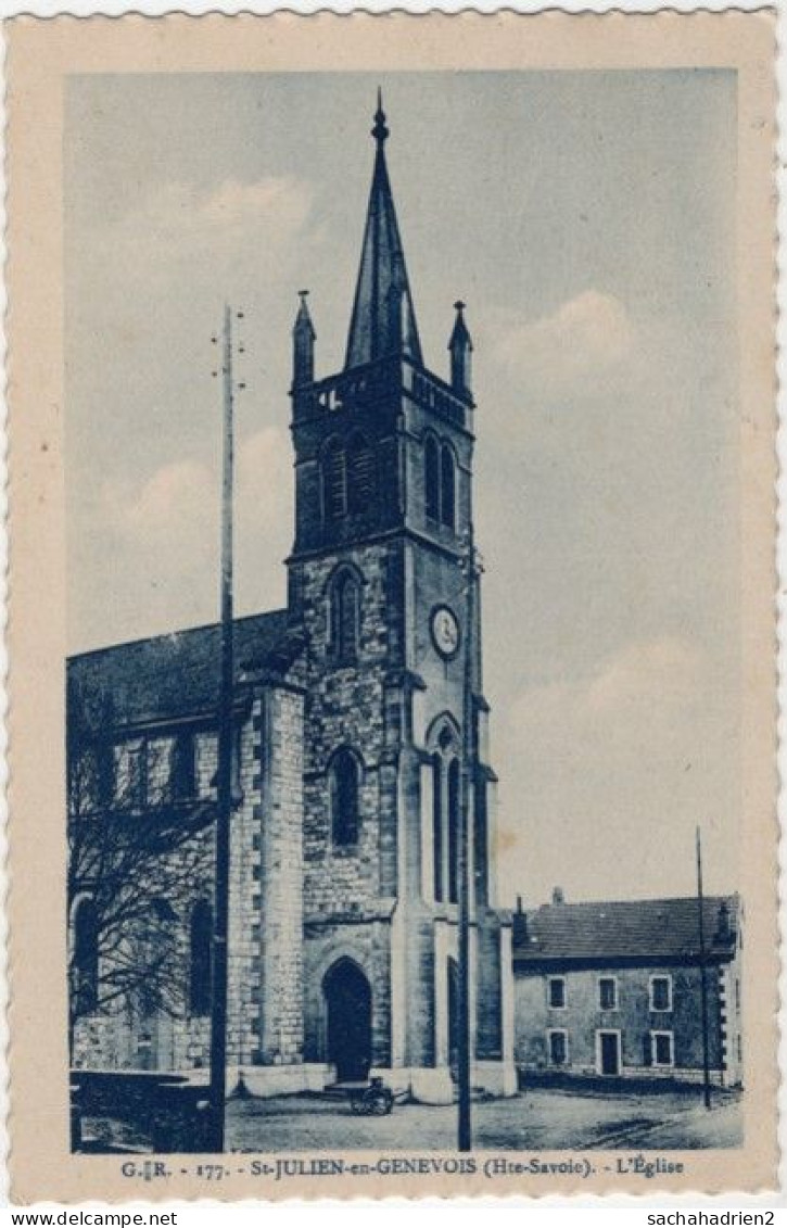74. ST-JULIEN-EN-GENEVOIS. L'Eglise. 177 - Saint-Julien-en-Genevois