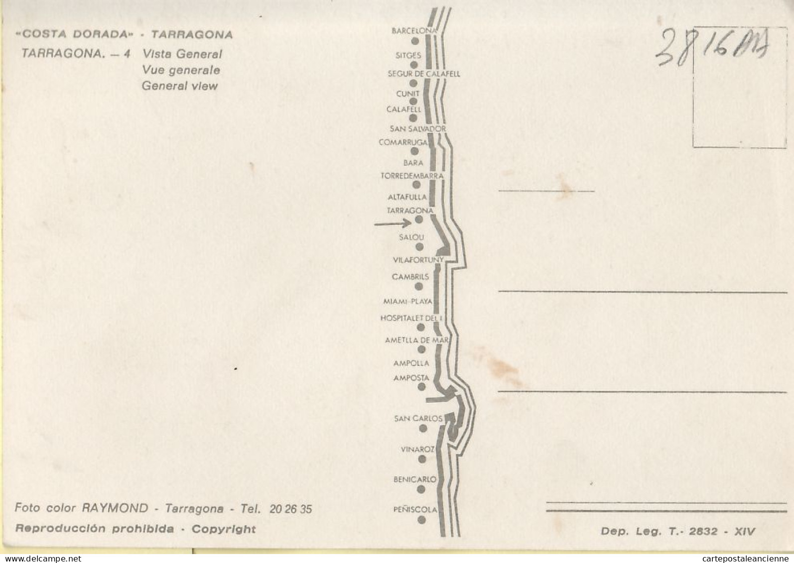 31824 / ⭐ ◉ TARRAGONA Cataluña Vista General Rond Point Central TARRAGONE 1970s - FOTO RAYMOND 4 Espagne Spain - Tarragona