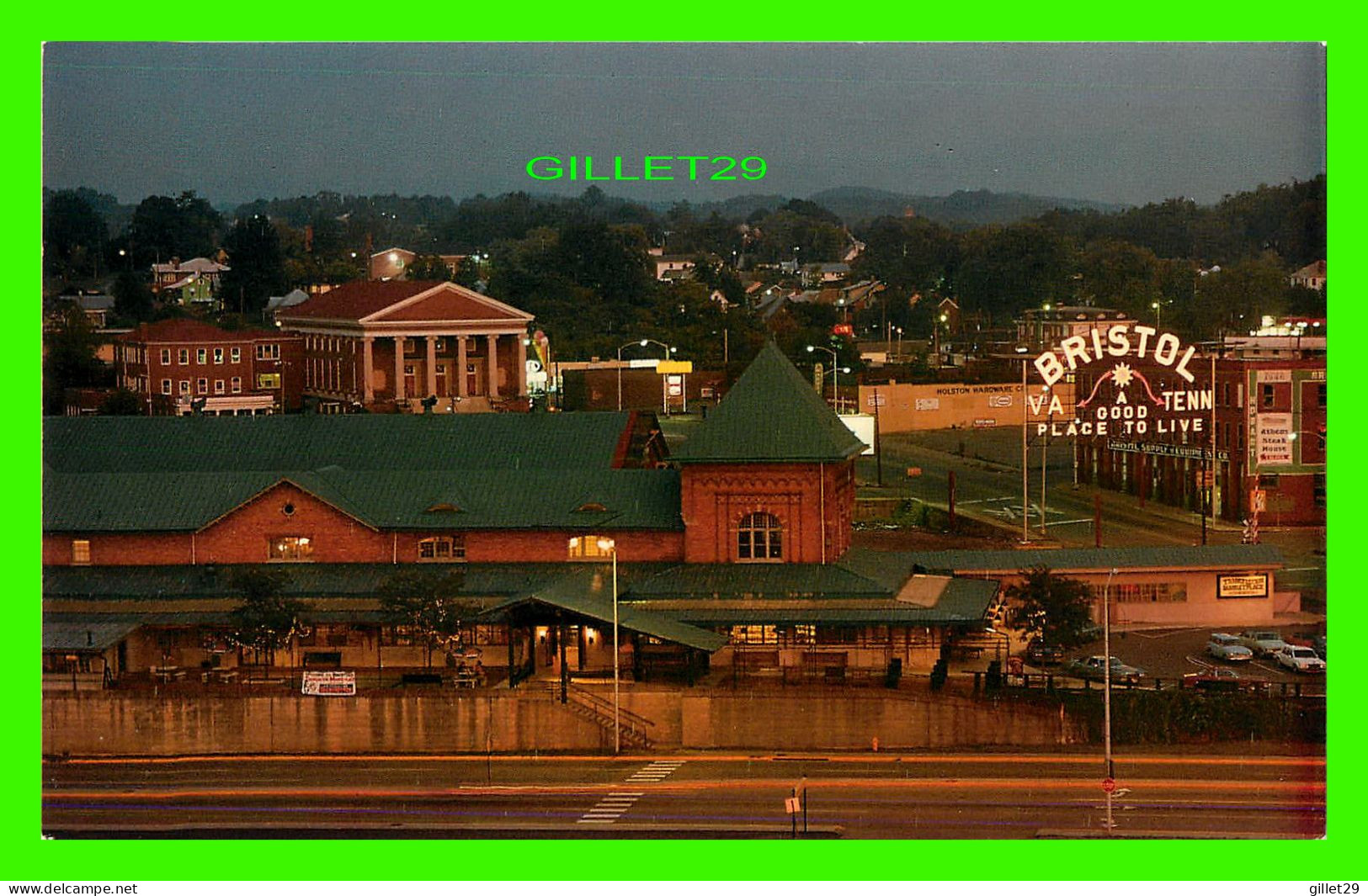 BRISTOL, TN - TRAINSTATION MARKETPLACE AFTER RENOVATION - COLOR BY WOODYS - - Sonstige & Ohne Zuordnung