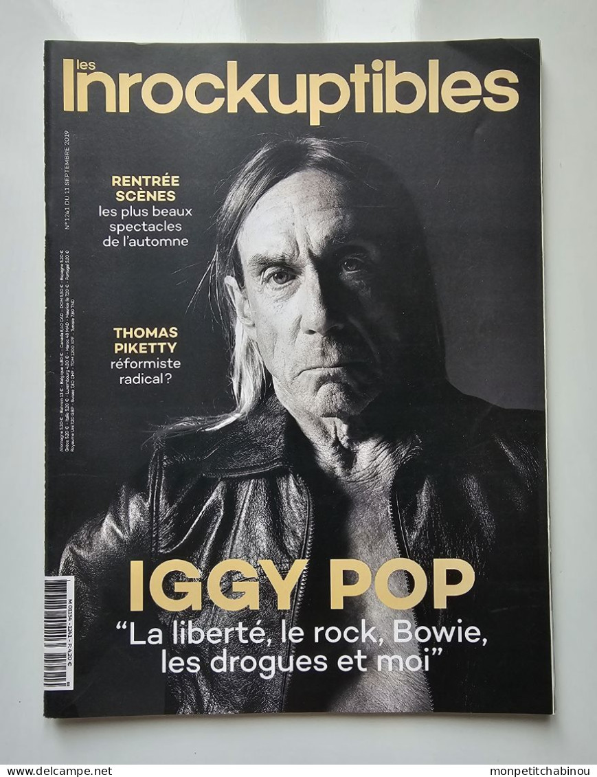 Magazine LES INROCKUPTIBLES N°1241 (Du 11 Septembre 2019) - Política