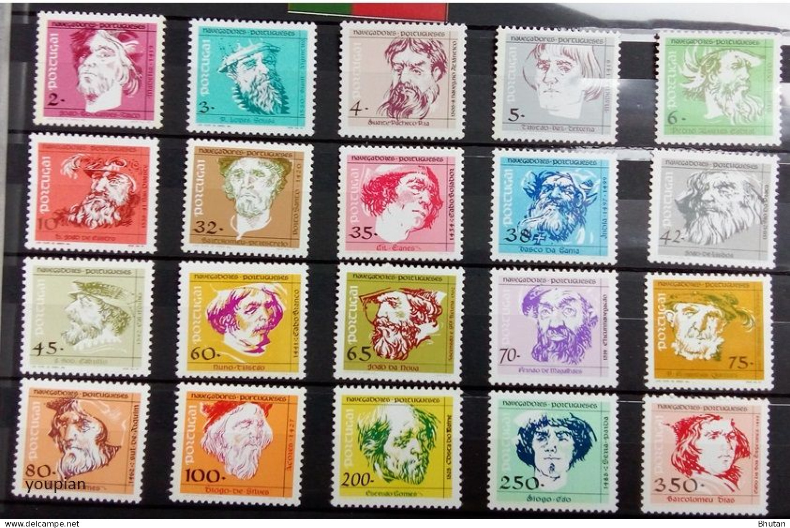 Portugal 1990, Portuguese Sailors, MNH Stamps Set - Nuevos