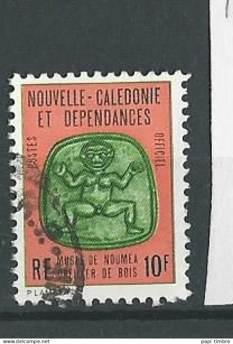 Nouvelle Calédonie - Service -1973 Oreiller De Bois - N° 19 Oblitéré - Dienstmarken