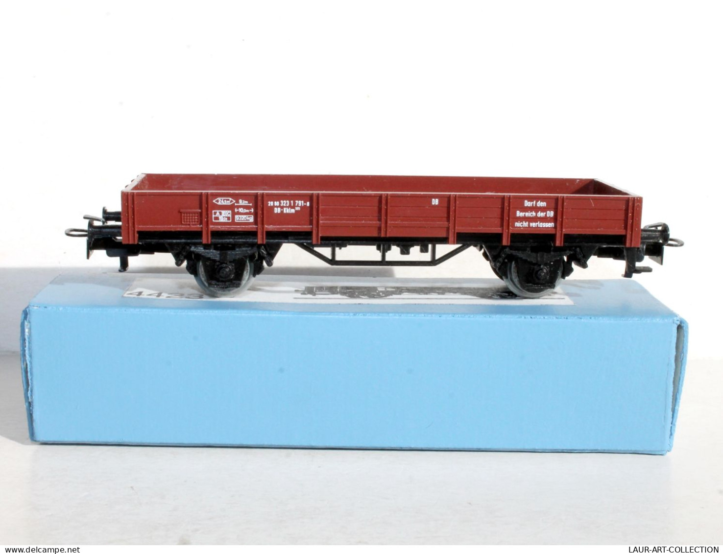 MARKLIN HO N°4423 WAGON TOMBEREAU PLAT DB 3231791-8 TRANSPORT MARCHANDISE MINIATURE TRAIN MODELISME FERROVIAIRE (1002.36 - Vagoni Merci