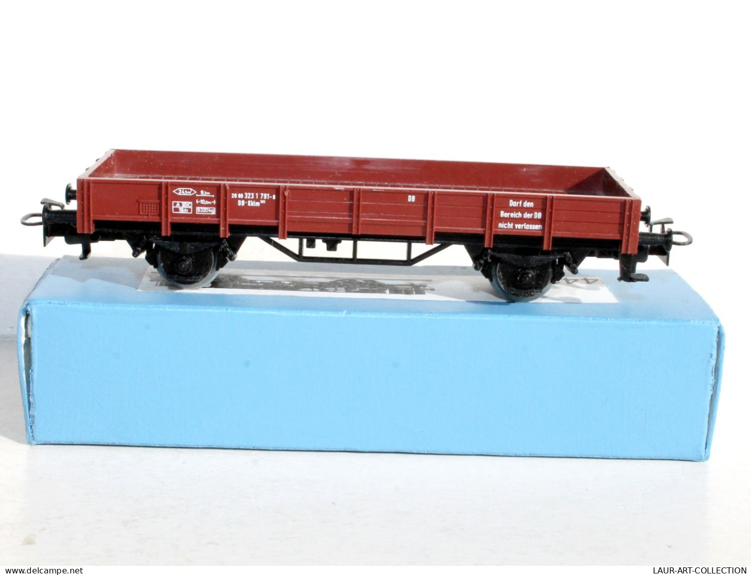 MARKLIN HO N°4423 WAGON TOMBEREAU PLAT DB 3231791-8 TRANSPORT MARCHANDISE MINIATURE TRAIN MODELISME FERROVIAIRE (1002.36 - Wagons Marchandises