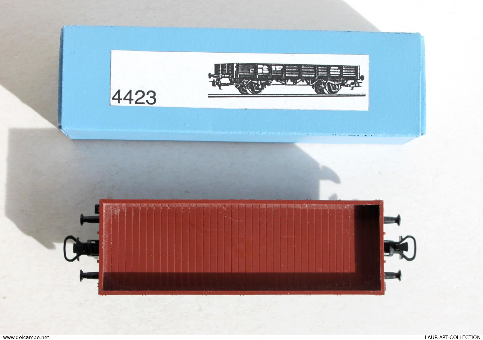 MARKLIN HO N°4423 WAGON TOMBEREAU PLAT DB 3231791-8 TRANSPORT MARCHANDISE MINIATURE TRAIN MODELISME FERROVIAIRE (1002.36 - Güterwaggons