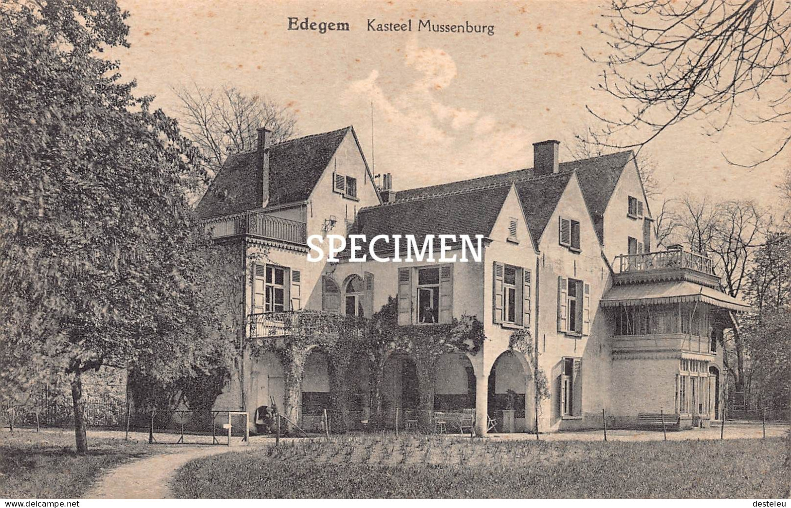 Kasteel Mussenburg Edegem - Edegem