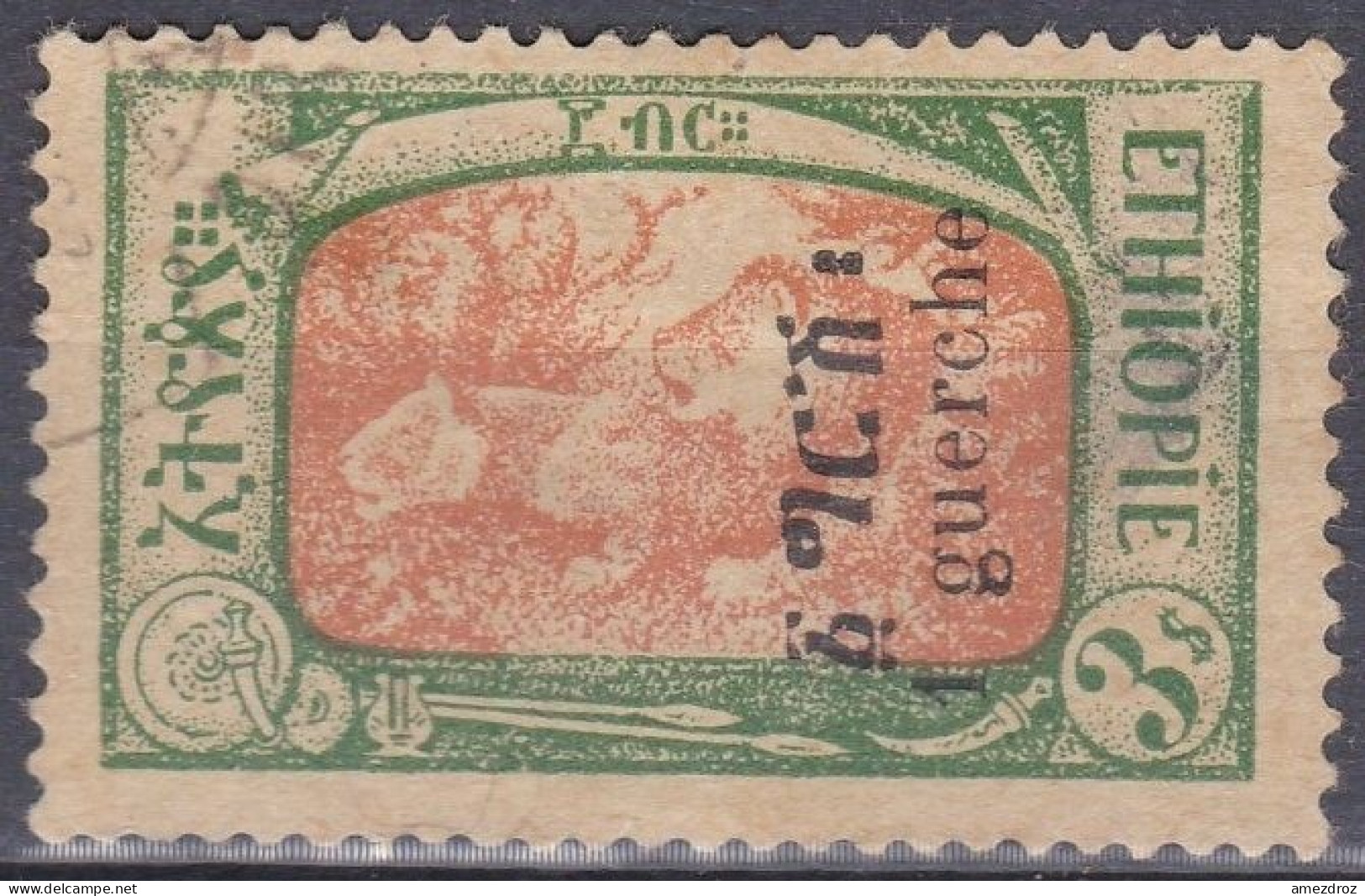 Ethiopie 1926 Lions   (A1) - Ethiopia