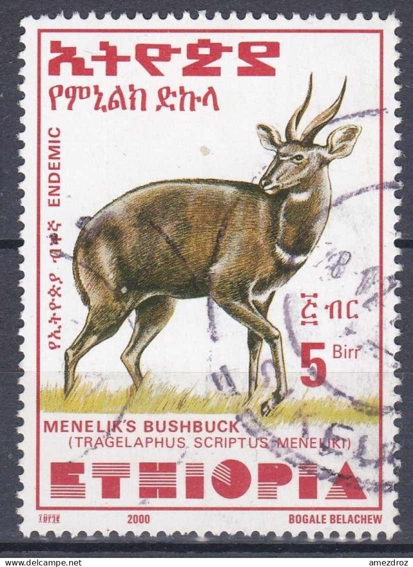Ethiopie 2000 Bushbuck De Ménélik  (K14) - Etiopia