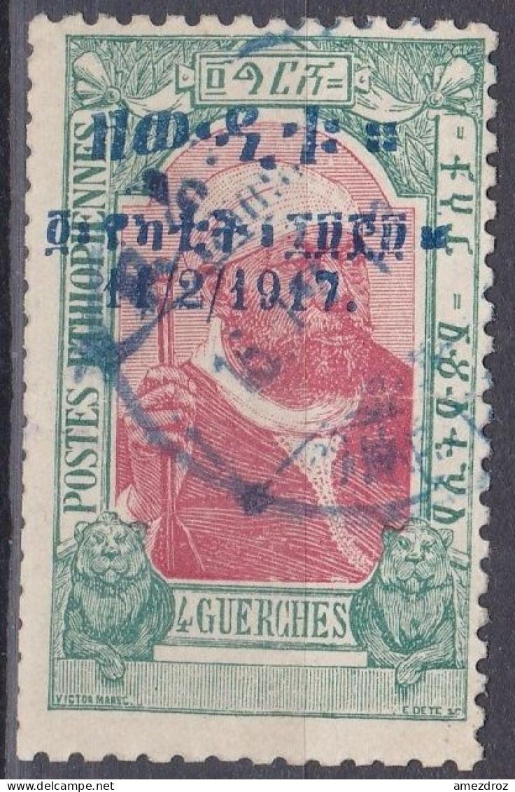 Ethiopie 1917 Couronnement Du Roi Zeoditu   (A1) - Etiopia