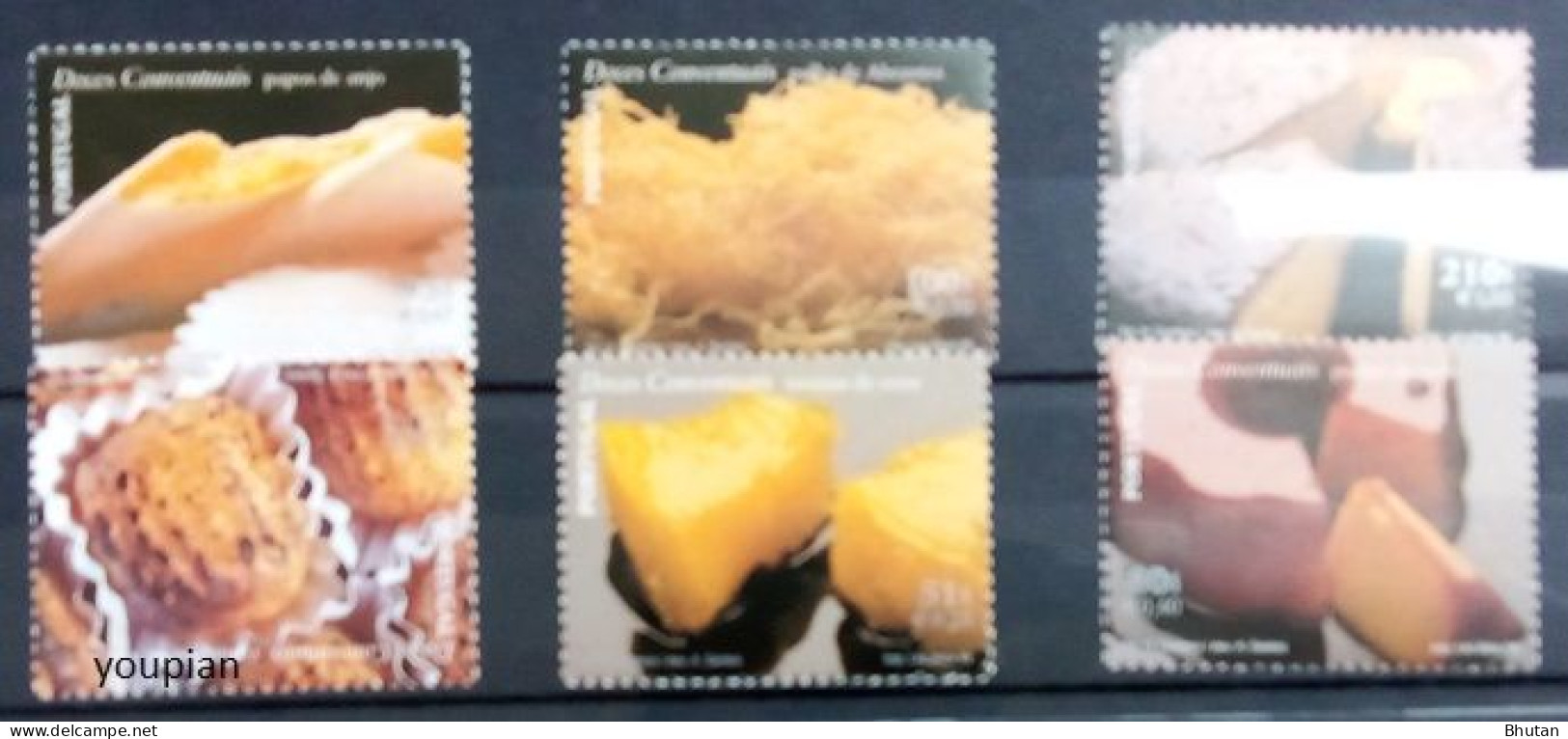 Portugal 1999, Desserts From The Monastery Church, MNH Stamps Set - Nuevos
