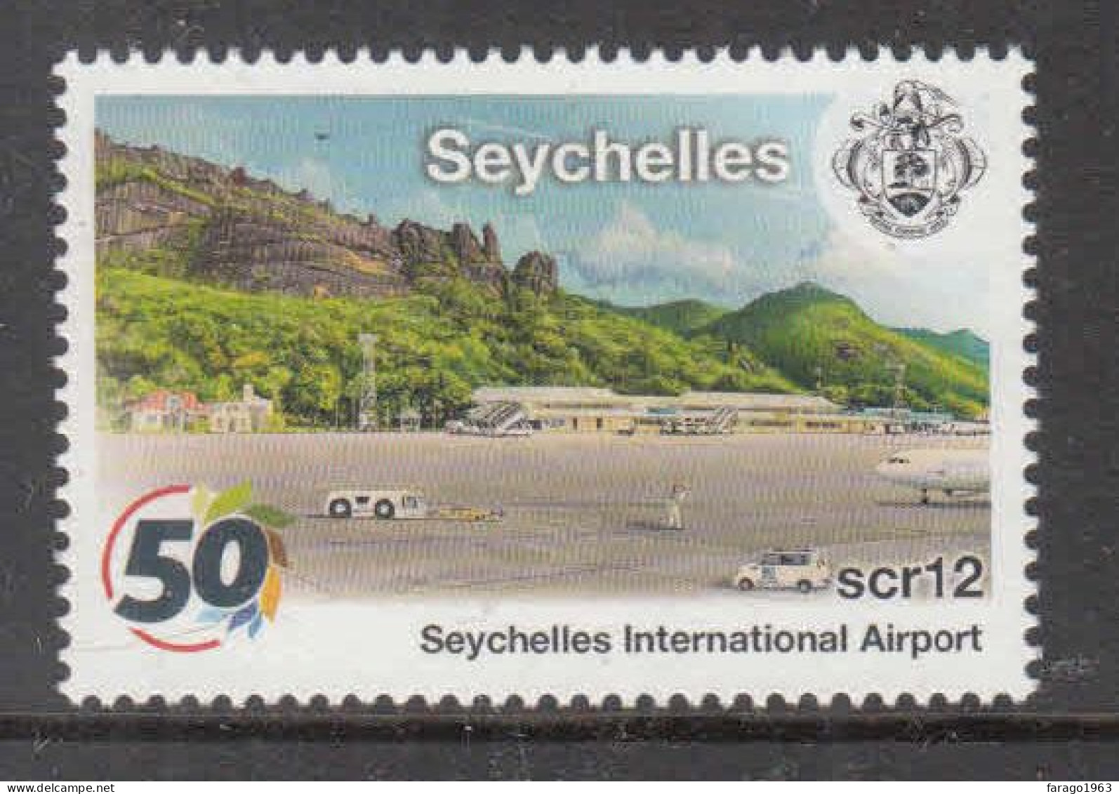 2022 Seychelles International Airport Aviation Complete Set Of 1 MNH - Seychelles (1976-...)