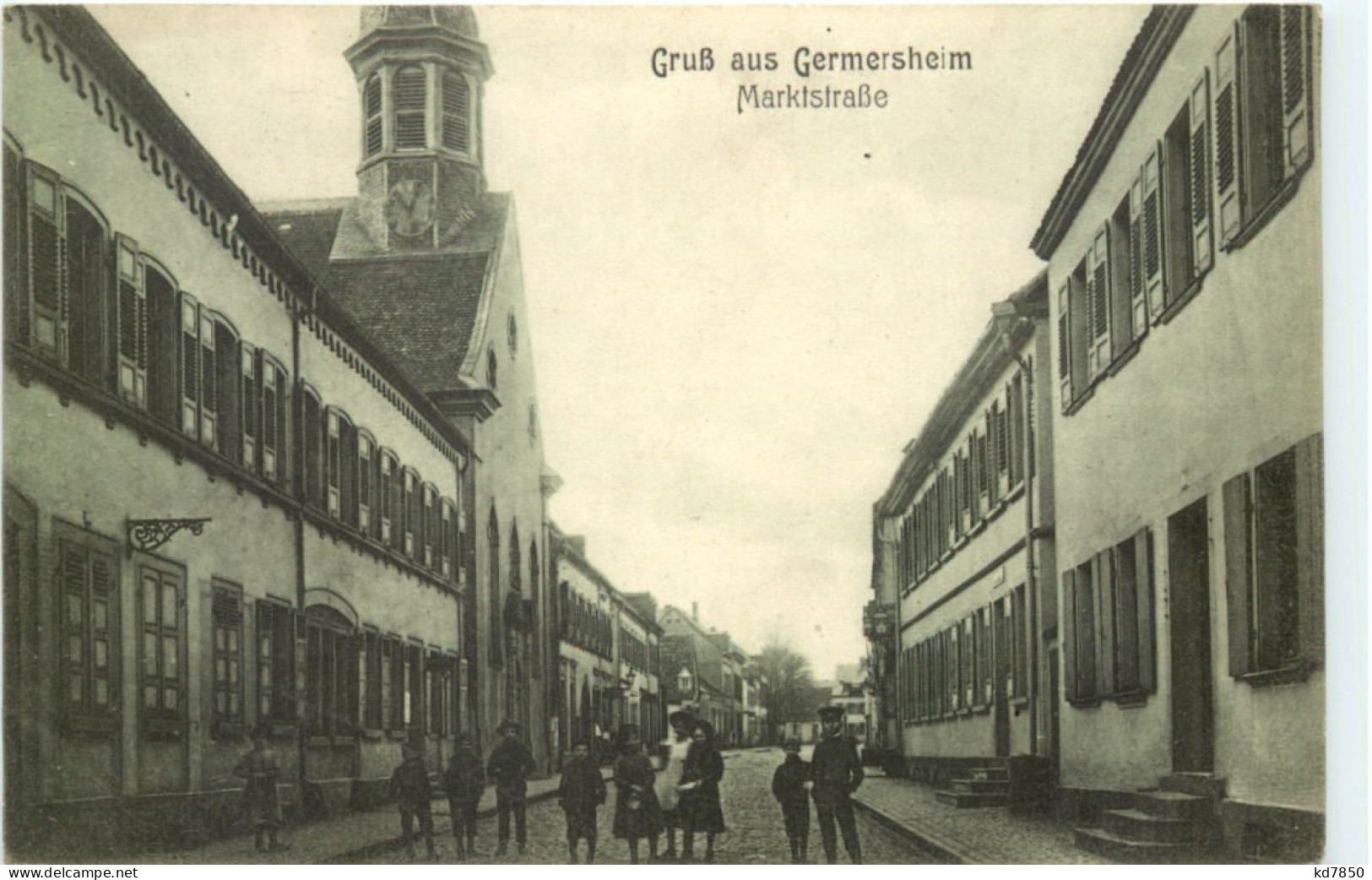 Gruss Aus Germersheim - Marktstraße - Germersheim