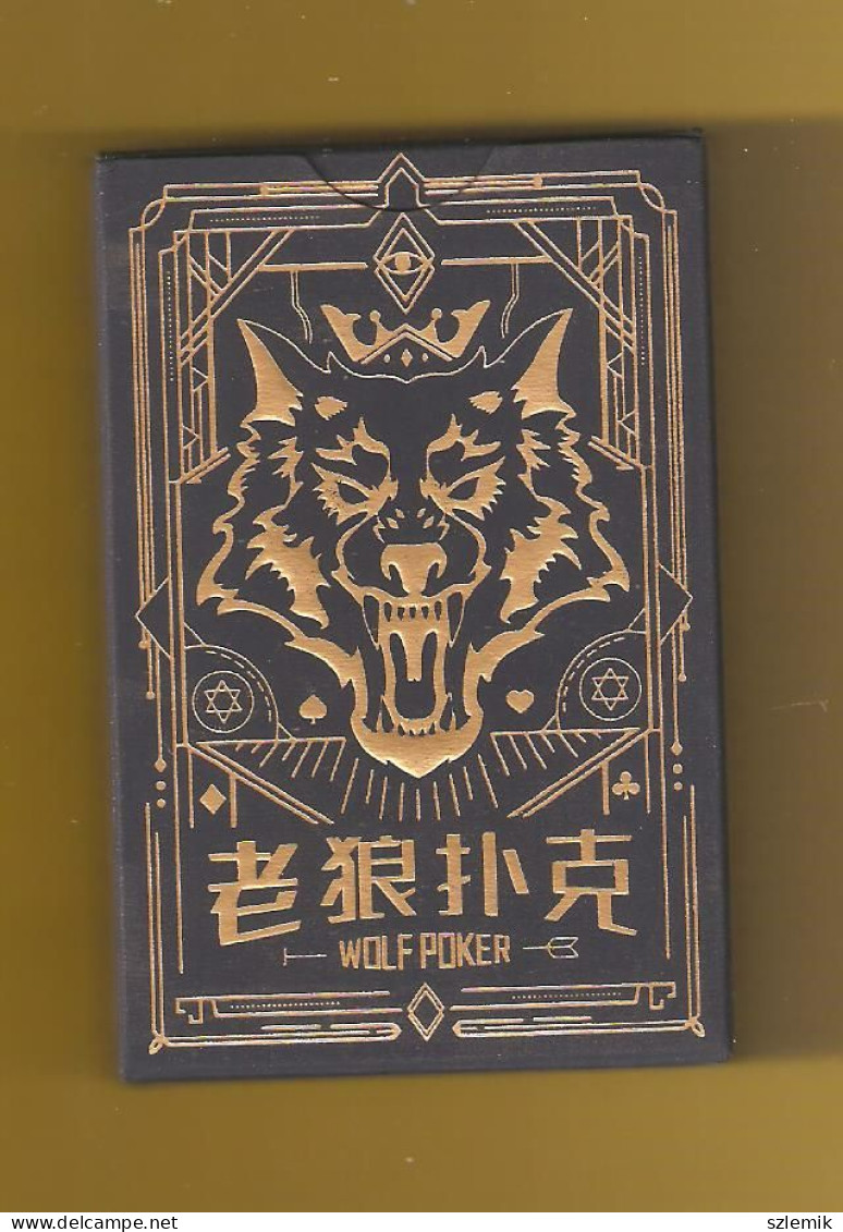 Playing Cards 52 + 2 Jokers.   Deck  WEREWOLF,  China - 54 Kaarten