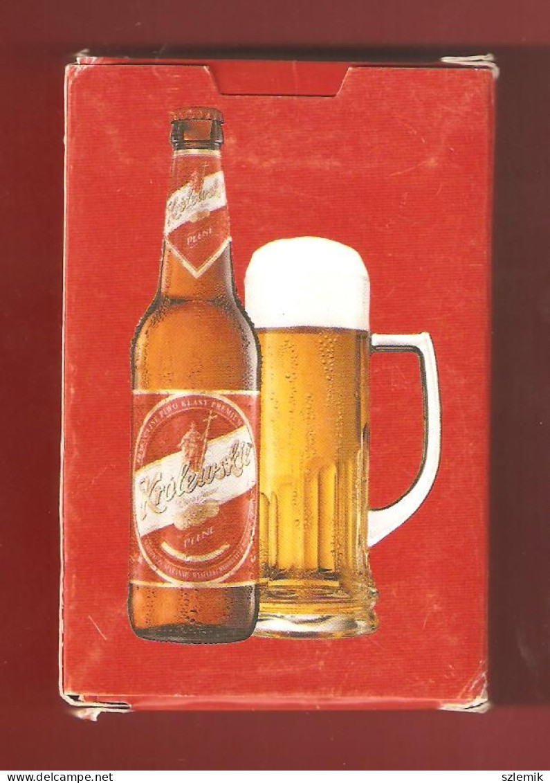 Playing Cards 52 + 3 Jokers.    Polish  Beer  KROLEWSKIE,  Poland - C.2000 - 54 Karten