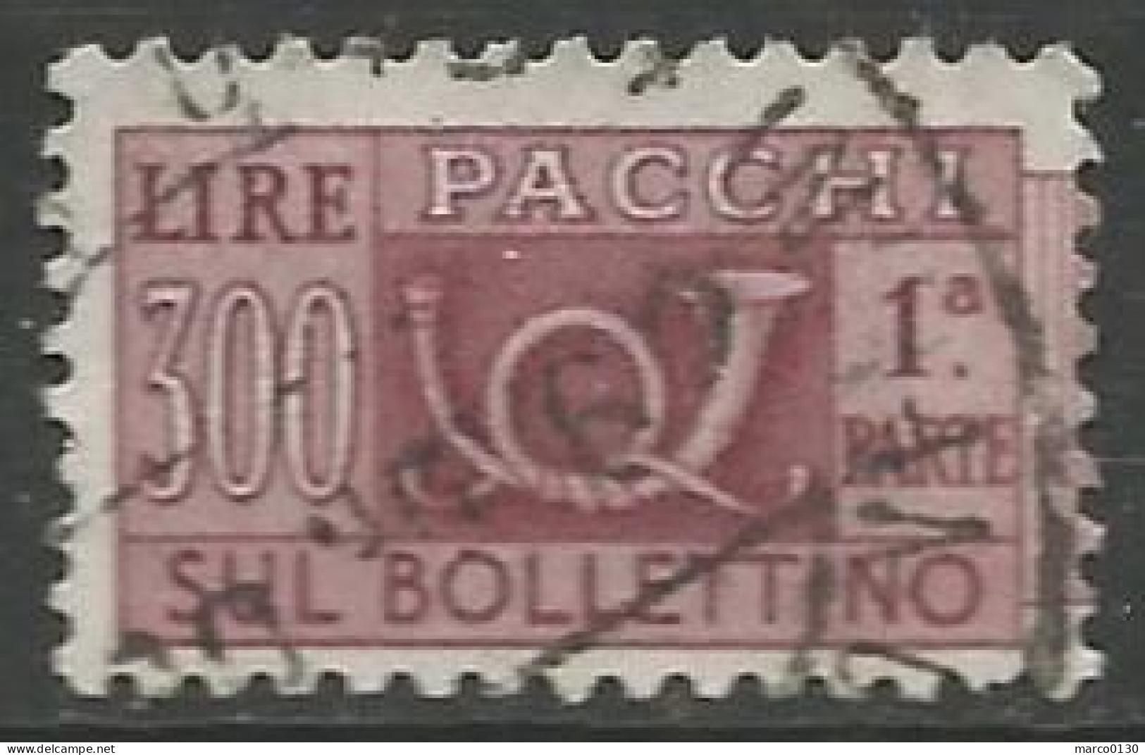 ITALIE  / COLIS POSTAUX N° 85 OBLITERE Partie Gauche - Postpaketten